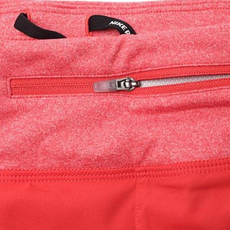 Nike Logo Print Soft Comfortable Elastic Quick-Dry Sports Shorts Women Shorts Red 719583-645