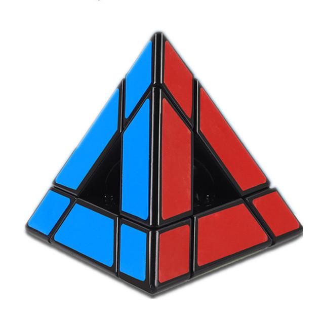 New Shengshou Mirror Void Magic Tower Puzzle 3X3 Hollow Pyramid Professional Cubo Magico Puzzle Toy For Children Kids Gift Toy