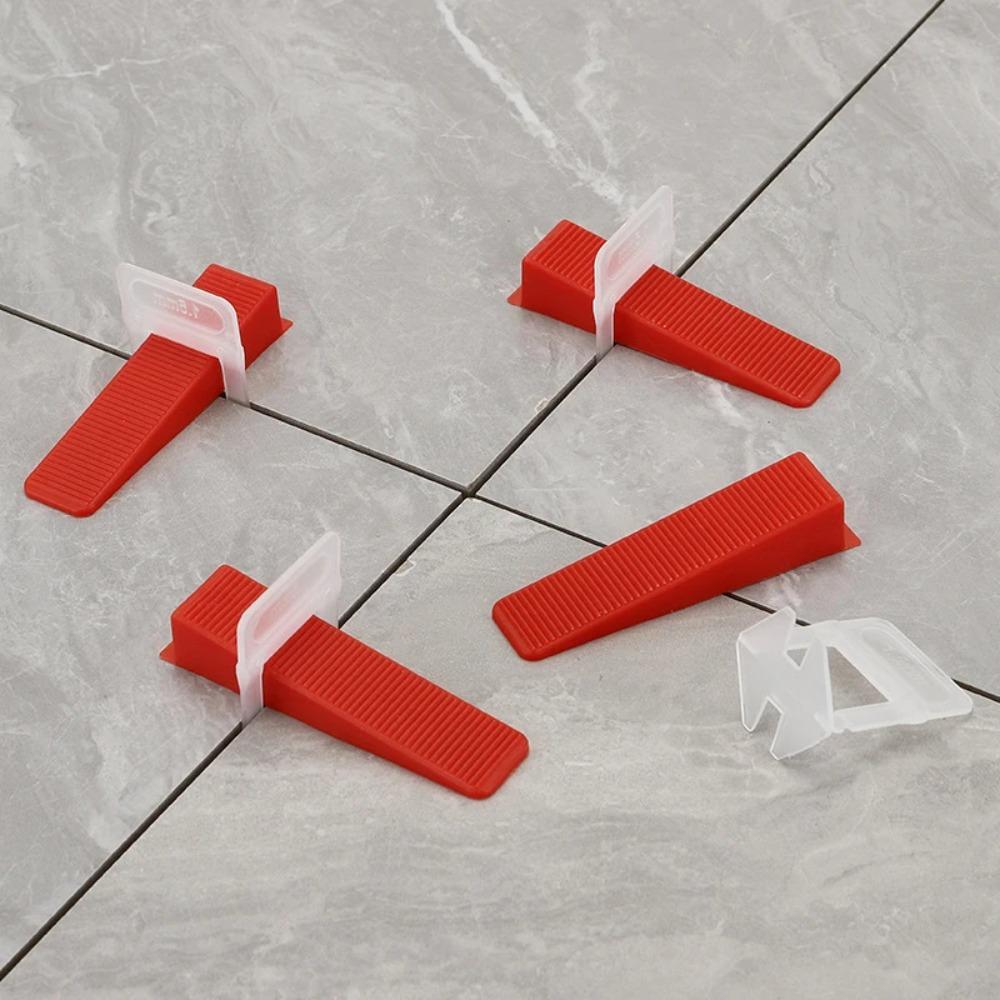 100pcs Thickened Ceramic Leveler DIY Flooring Wall Level New Locator Spacers  Tile Laying