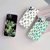 UP49 Watercolour Cacti Transparent Phone Case for Motorola Moto G7 G8 G9 G84 G85 G73 G24 G15 Z2 Play Power Plus