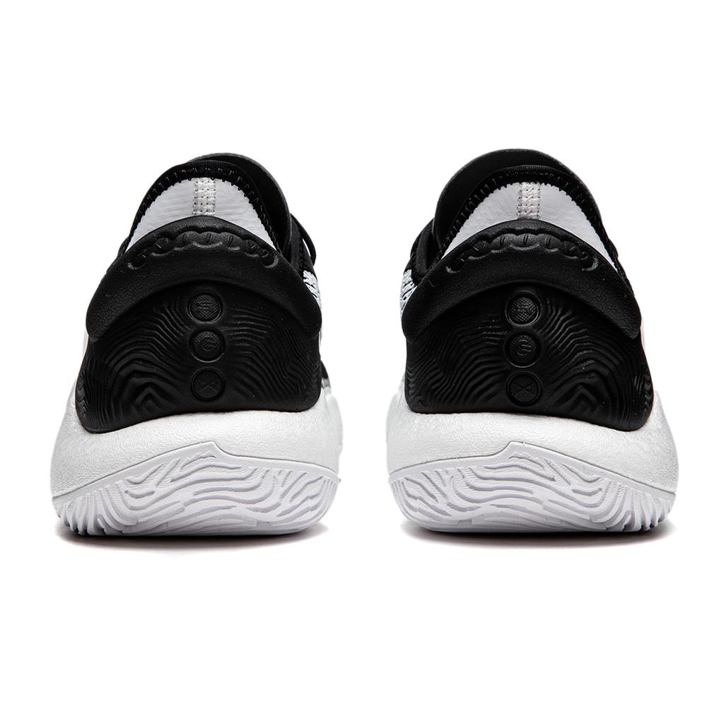 New LINING Yushuai 18 V2 Basketball Shoes Men's Low top Black White ABAU025-1