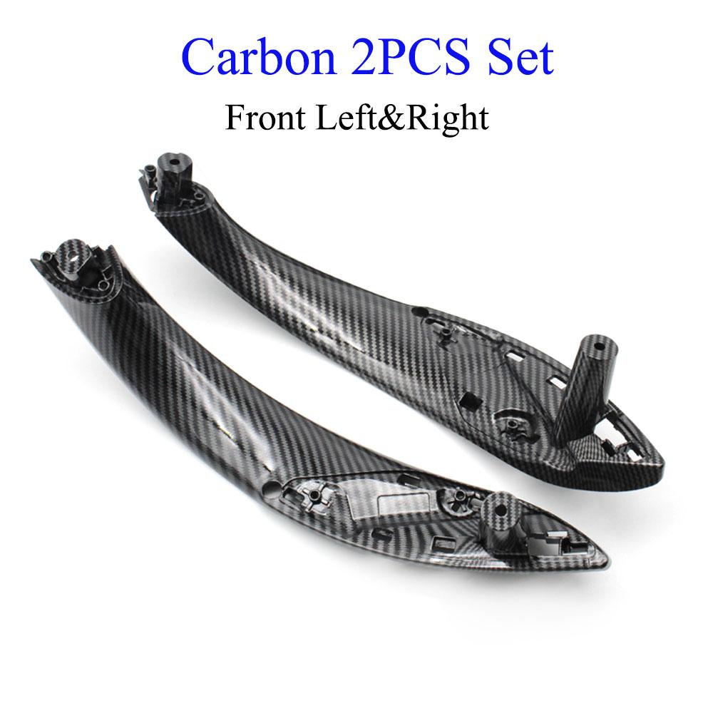 4PCS/2PCS Interior Left Right Door Handle Cover Panel Set For BMW 3 4 Series F30 F31 F32 F33 F34 F35 F36 2013-2018