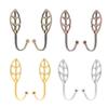 2 Alloy Elegant Decorative Curtain Holdbacks Wall Hooks with Screws