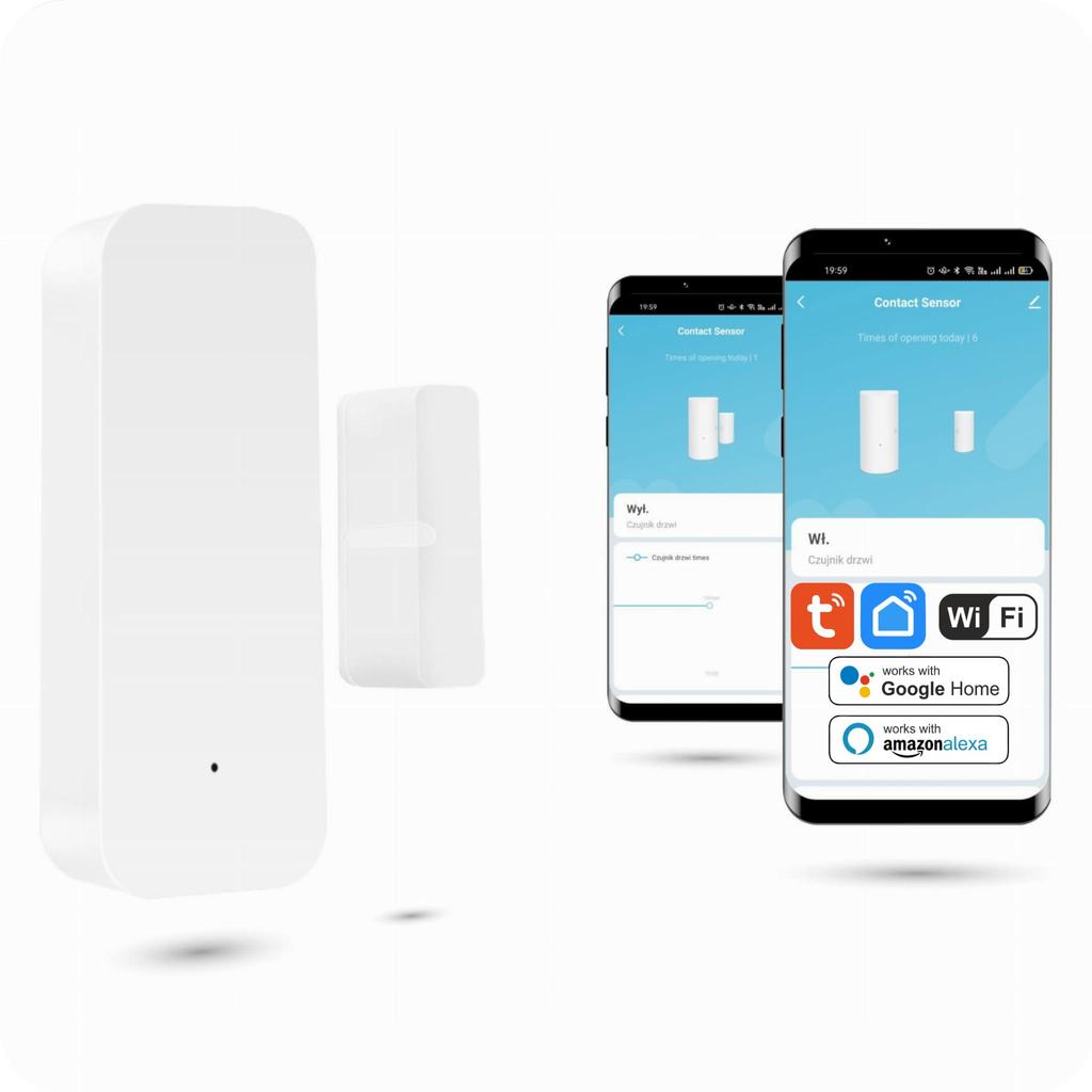 WiFi TUYA SmartLife NEW Mini Door Window Opening Sensor