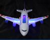 Children's Electric A380 Airliner Toy with Lights and Music