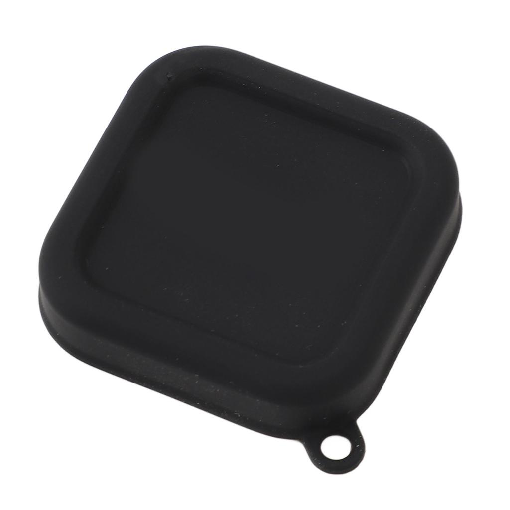 Silikon-Objektivabdeckung Langlebige Staubdichte Schutz-Action-Kamera-Objektivkappe für Insta360 Ace Ace Pro Schwarz
