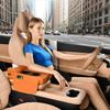 Arm Rest Cushion For Car Car Armrest Heightening Pad With Tissue Box 2 Cup Holder For Women Driver Automotive Interior