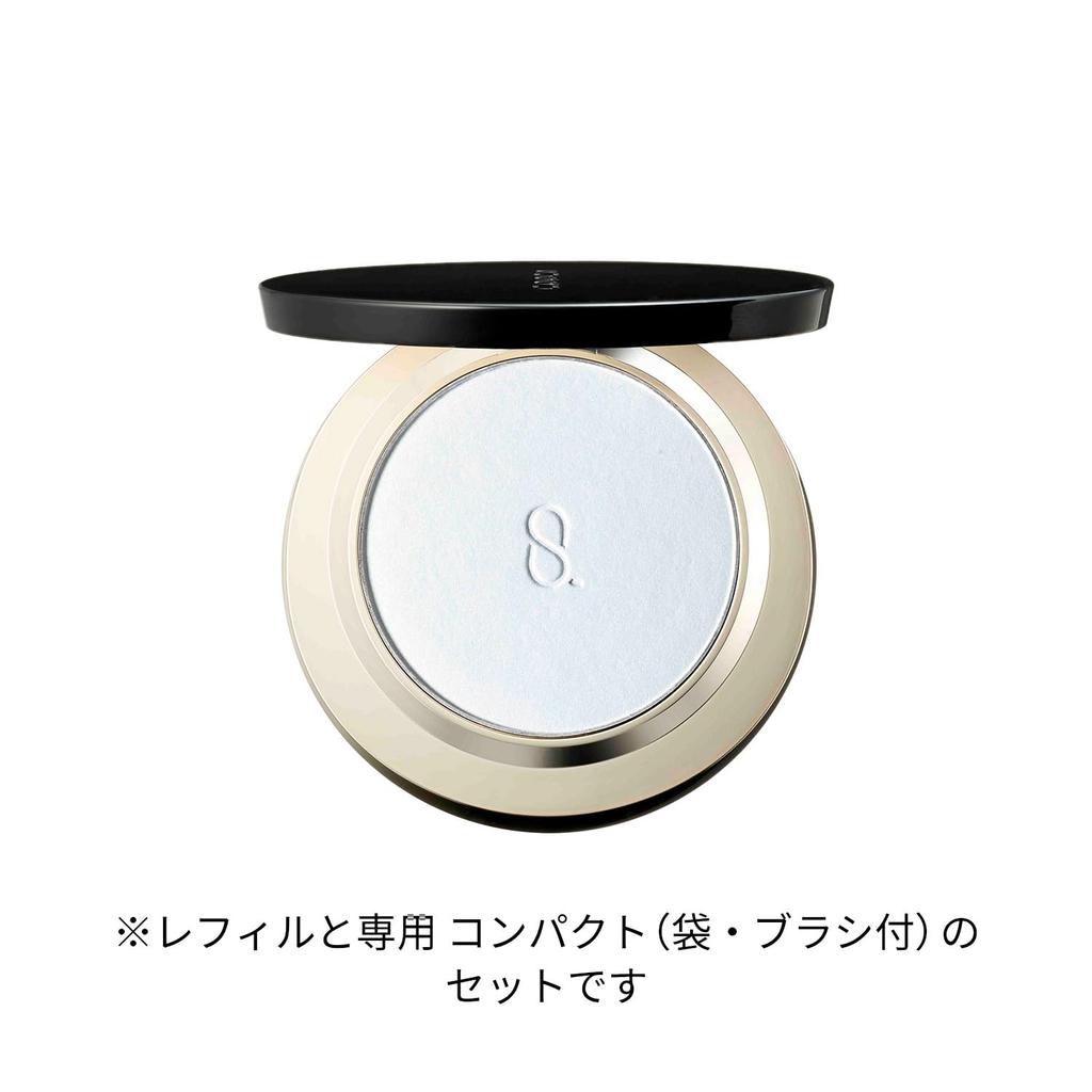 SUQQU Glow Setting Powder (refill + compact set with bag and brush)