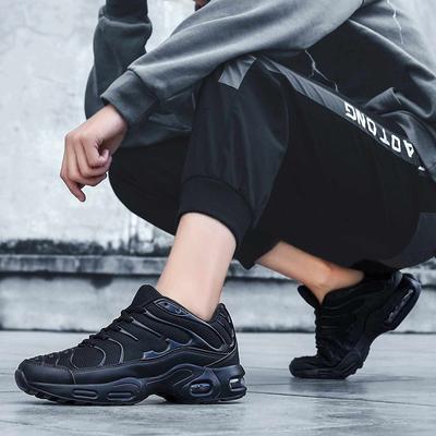 Large Size Men's Shoes Mesh Breathable Men's Sports Shoes Casual Air Cushion Running Shoes Sneakers