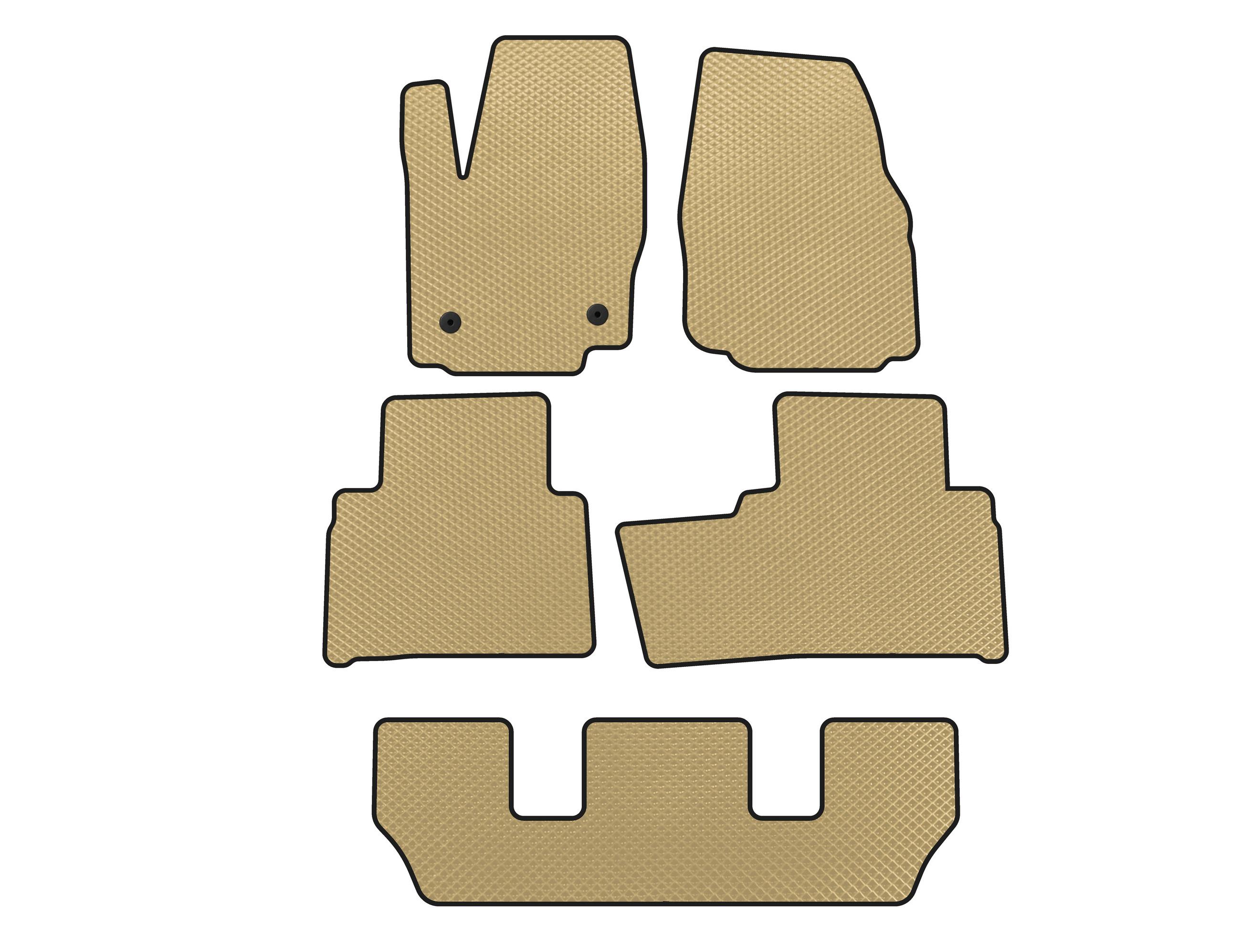 

EVA mats (3 rows, Beige) for Ford Galaxy 2007-2015