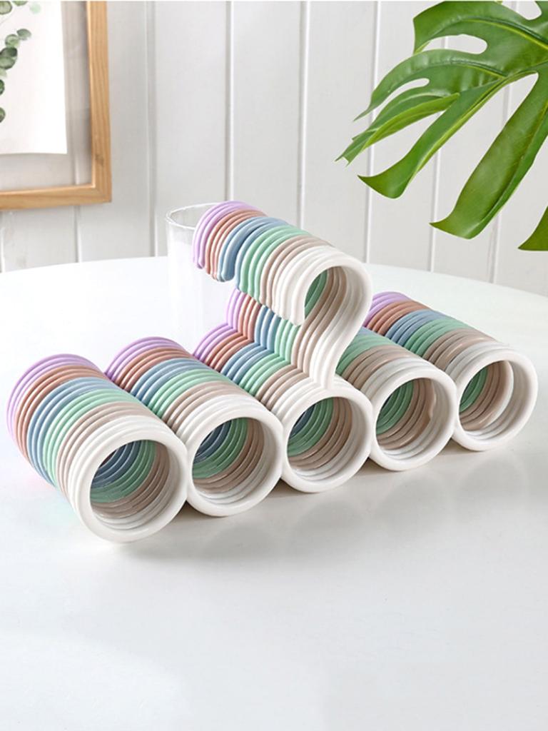 1pc Organize Your Wardrobe With 6-Hole Plastic Scarf, Tie, Underwear & Sock Hanger