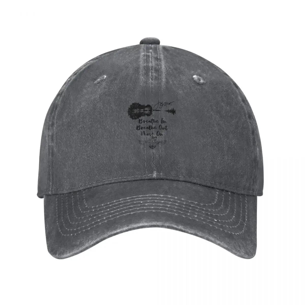 Breathe In Breathe Out Move On Jmm Bfftt Keep Rolling No Matter Your Age Signature Unisex Tee Cap Baseball Cap