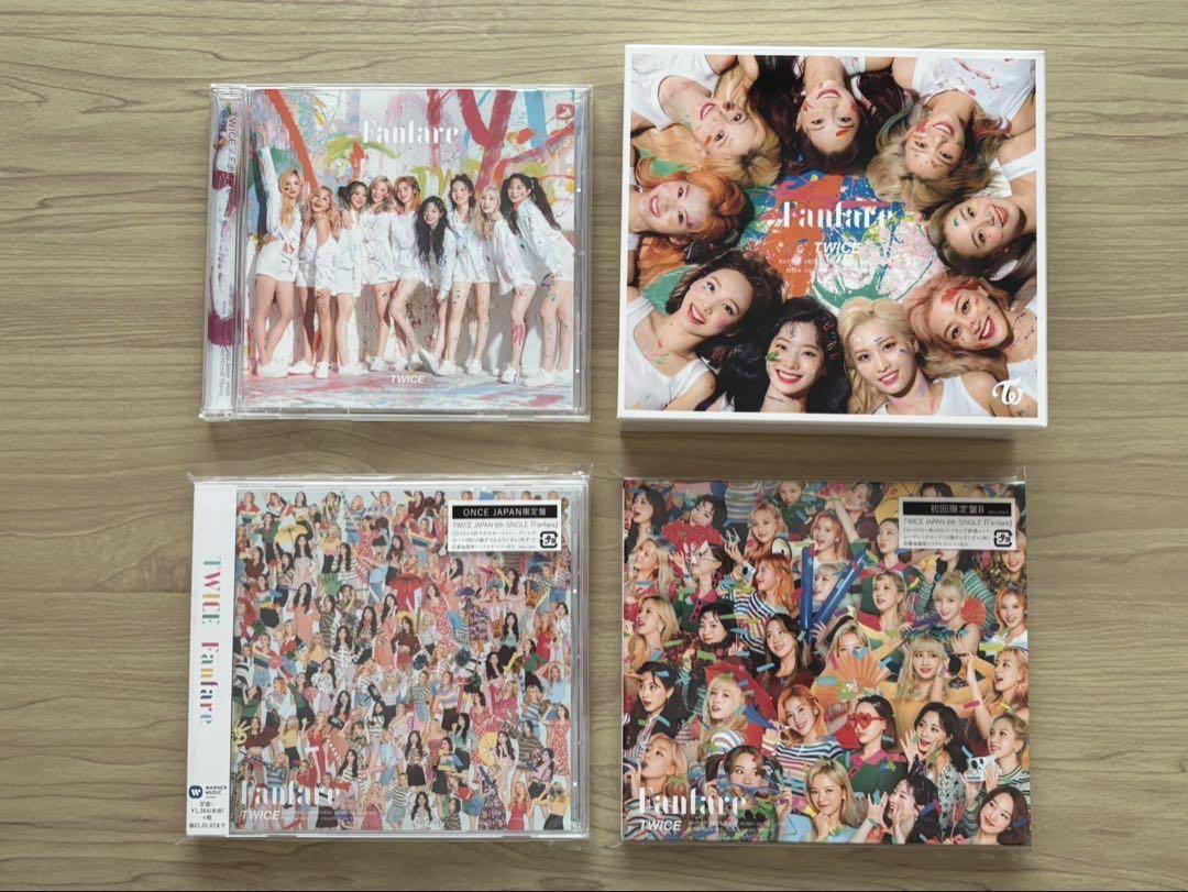 

[USED] TWICE Fanfare Album 3-Disc Set (Once Limited Edition)