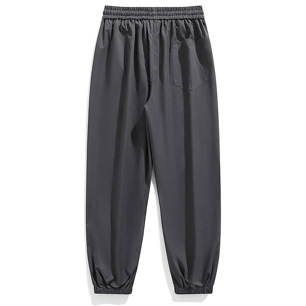 Men's Loose Fit Cuffed Cargo Pants