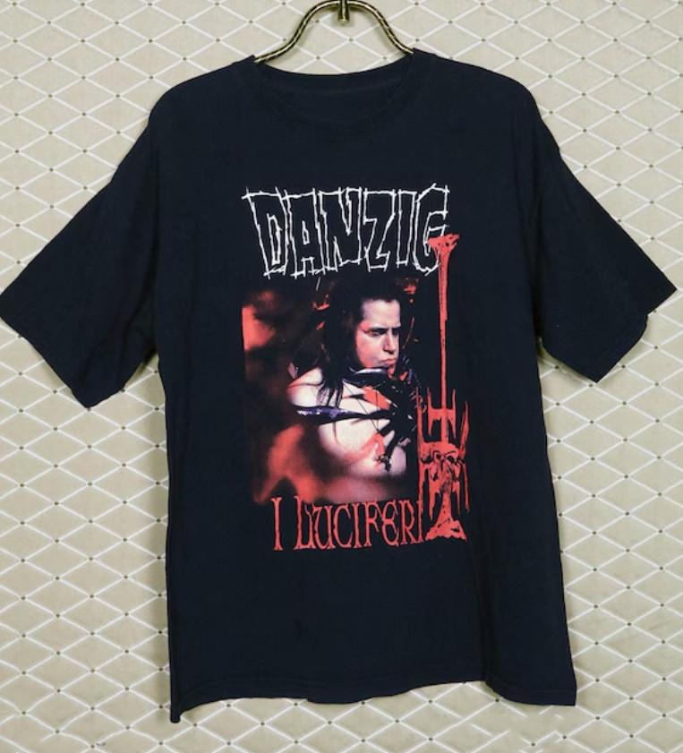Danzig I Luciferi T-Shirt Vintage Glenn Misfits Samhain Metal Band Tee S-5XL Unisex T-Shirt M