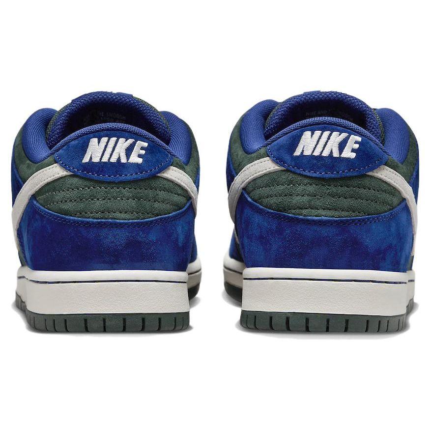 Nike Mens Dunk Low Pro SB Deep Royal Vintage Green Men Sneakers Blue Deep-Royal-Blue Sail HF3704-400