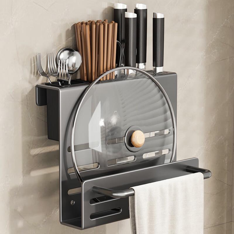 Danle Wall-Mounted Kitchen Knife & Utensil Rack