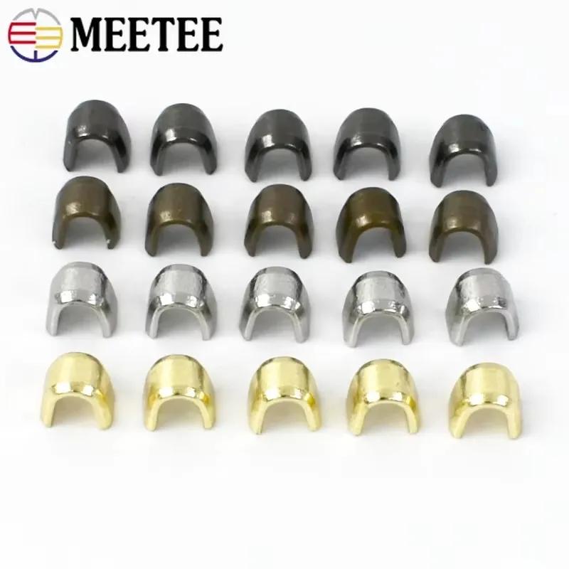 50/100g Meetee 3# 5# 8# 10# Zatyczka do zamka typu U do zamków metalowych, nylonowych, żywicznych Torba Ubrania Suwak Antypoślizgowy Stop Naprawa Akcesoria