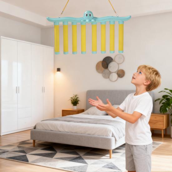 Reflex-Fangspiel mit Fallstäben – 3 Geschwindigkeitsstufen – Hand-Augen-Koordination trainieren – Spielzeug zum Fangen und Lösen von Fallstäben