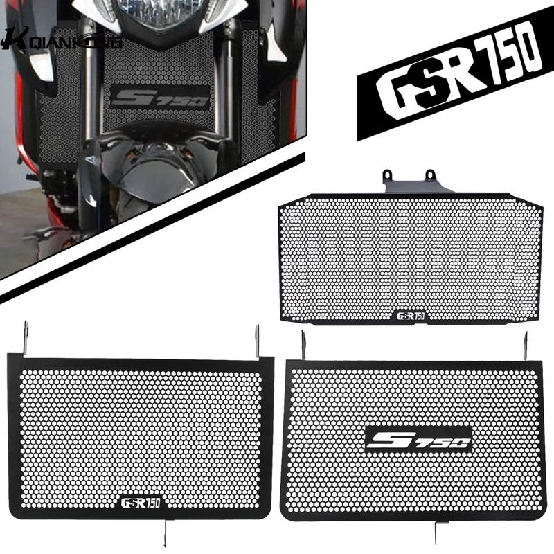 For Suzuki GSX-S750Z 2018-2026 GSR750 ABS GSR750 Non-ABS 2010-2017 Motorcycle Radiator Grille Guard Protector Cover Radiator