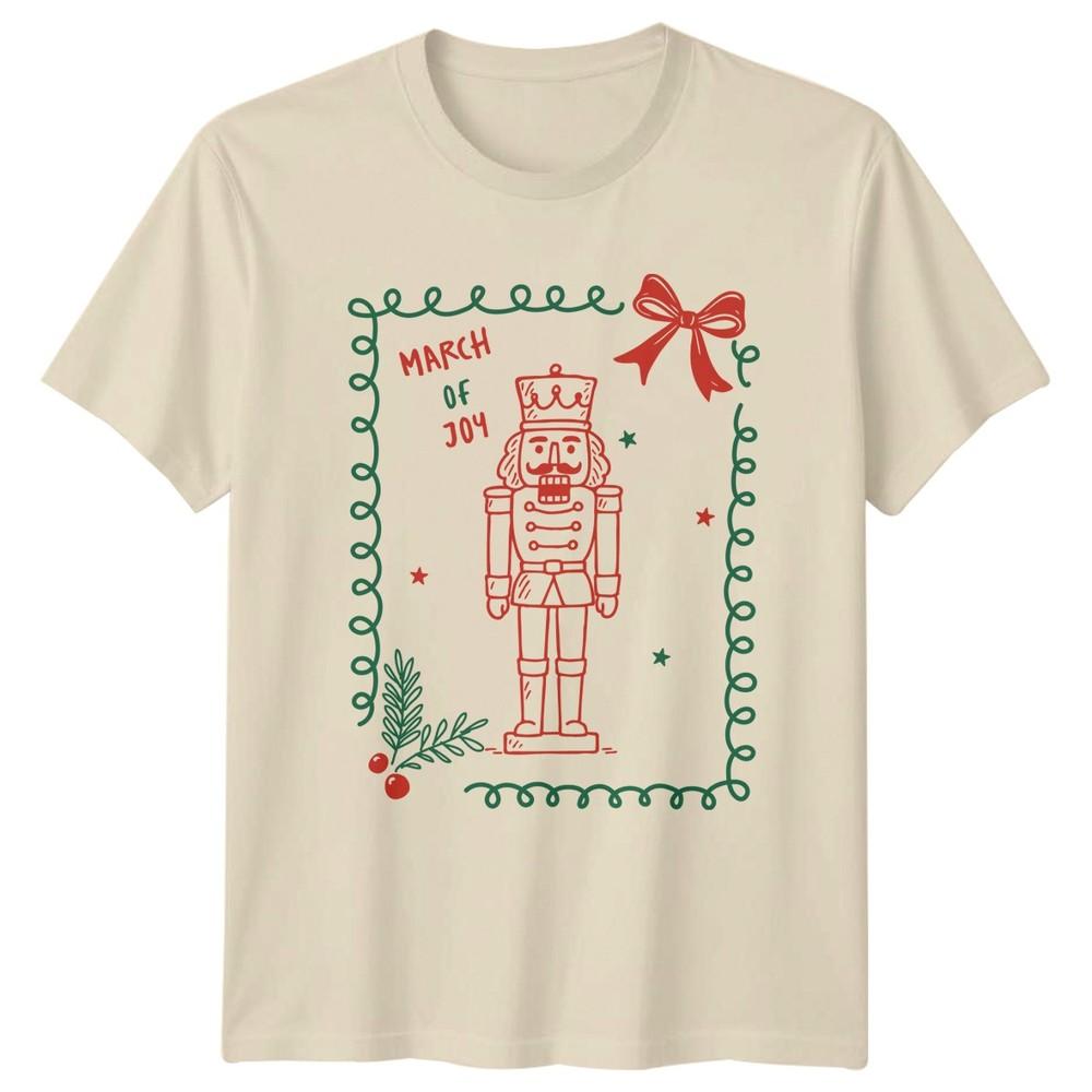 March Of Joy Nutcracker Christmas Holidays Unisexs Unisexs Graphic Tee B