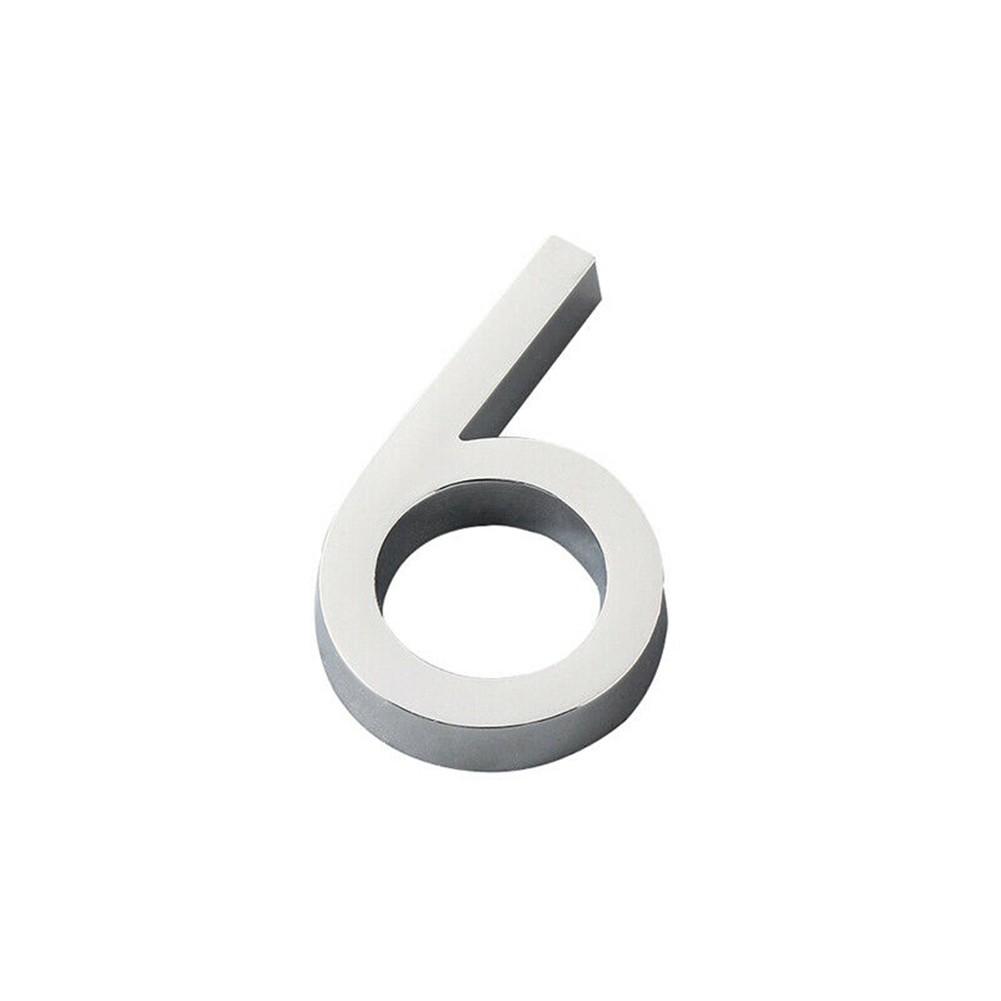 Door Number Letters Room Address Numerals Sticker 3D