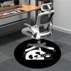 1pc Panda Paw Office Round Area Rug, Indoor Mat Suitable For Office, Under Office Chairs Bedroom Living Room Home Decor, Room Deco