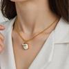 Christmas Cartoon Pendant Necklace: Snowflake, Tree & Reindeer Clavicle Chain
