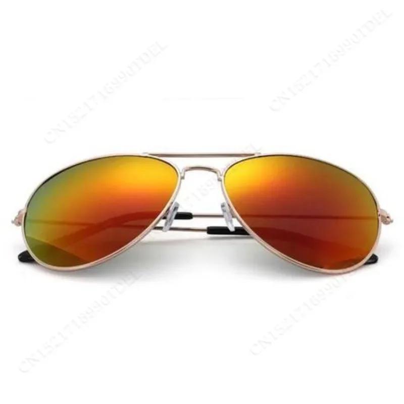 Fashion Sunglasses for Women Men Round Gradient Mirror Lens Outdoor Driving Glasses UV Protection