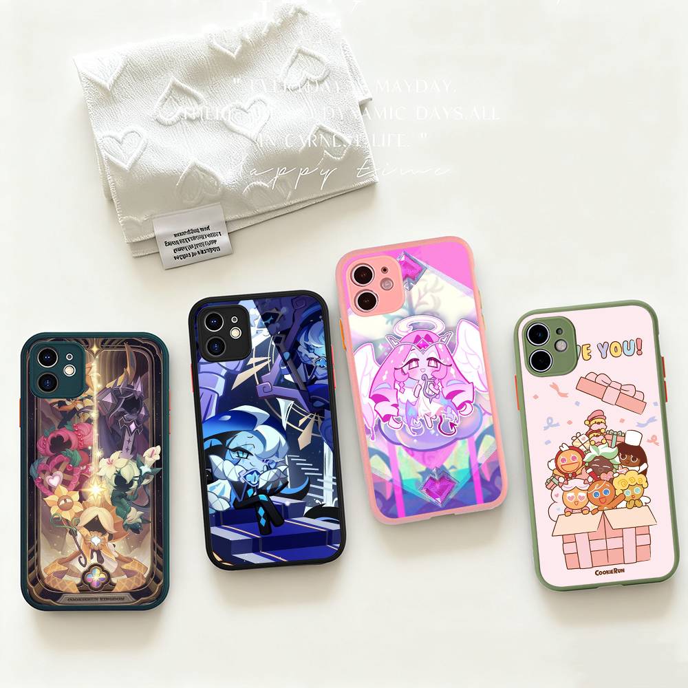 Mobile Game C-Cookie Run Kingdom Phone Case For IPhone 16 15 14 13 12 11 Pro Max 7 8 6 6s Plus Matte Cover