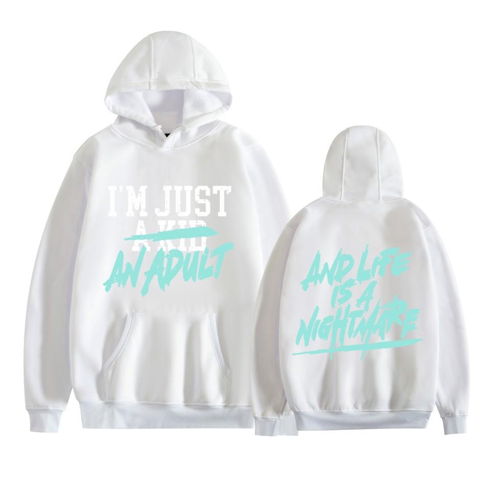 

The Casual and Fashionable Hooded Men s and Women s Hoodies From I M JUST A KIDE 2025 Are Selling Well in Harajuku 3XL