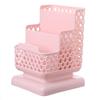 Three-Layer Desktop Pen & Cosmetic Storage Box with Phone Holder