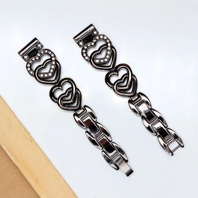 Mi Band 8-Armband für Damen, elegantes, schmales Metallarmband für Xiaomi Mi Band 8 Smartwatch, Ersatzarmband