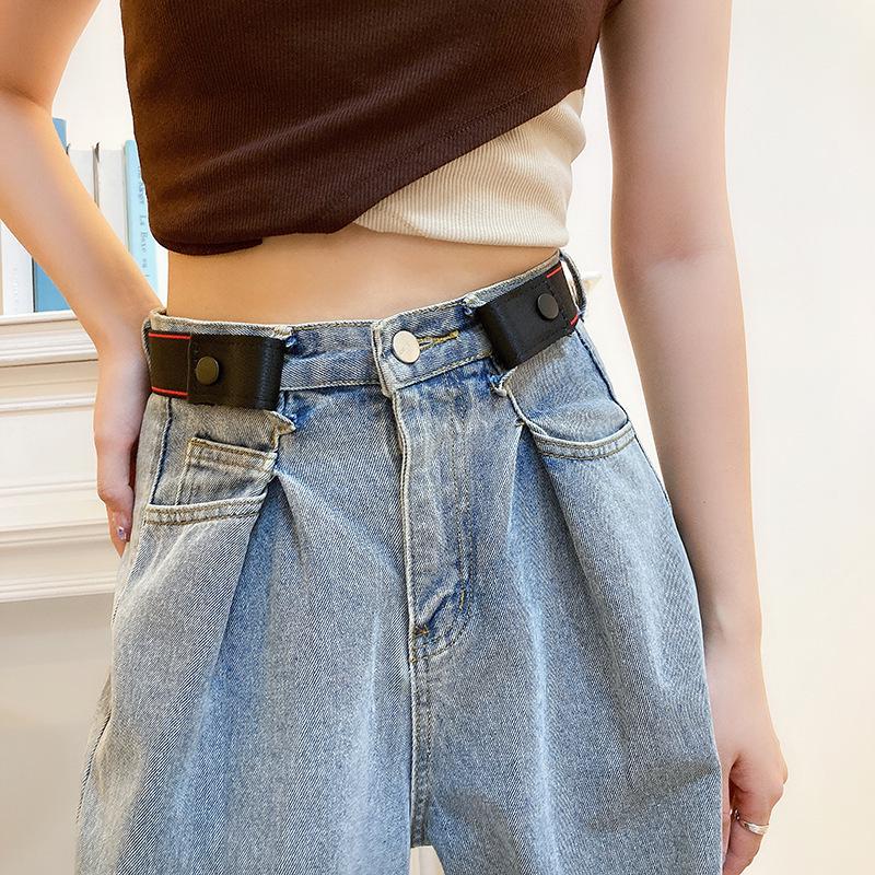 Women's Summer Invisible Waist Belt - Decorative and Adjustable for Jeans