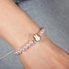 Miffy White Beaded Bracelet with Charm