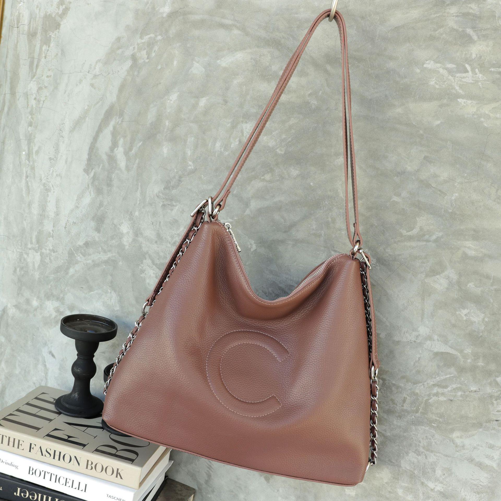 Premium Cowhide Women s Tote & Backpack - Versatile, Large Capacity, High-End Design 35x12x28 CM фиолетовый