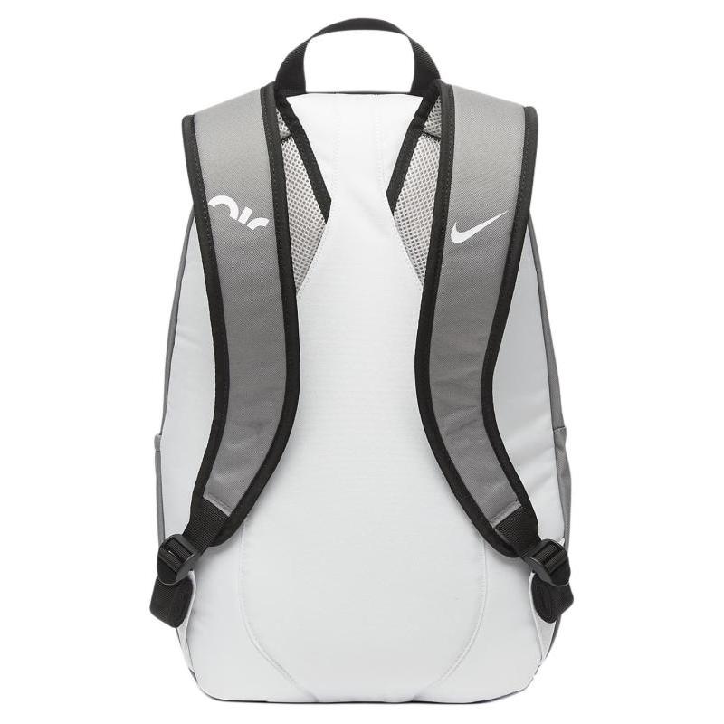 Nike Fabric Backpack Unisex Asphalt Gray & Light Iron Ore Gray & Mountain White Casual
