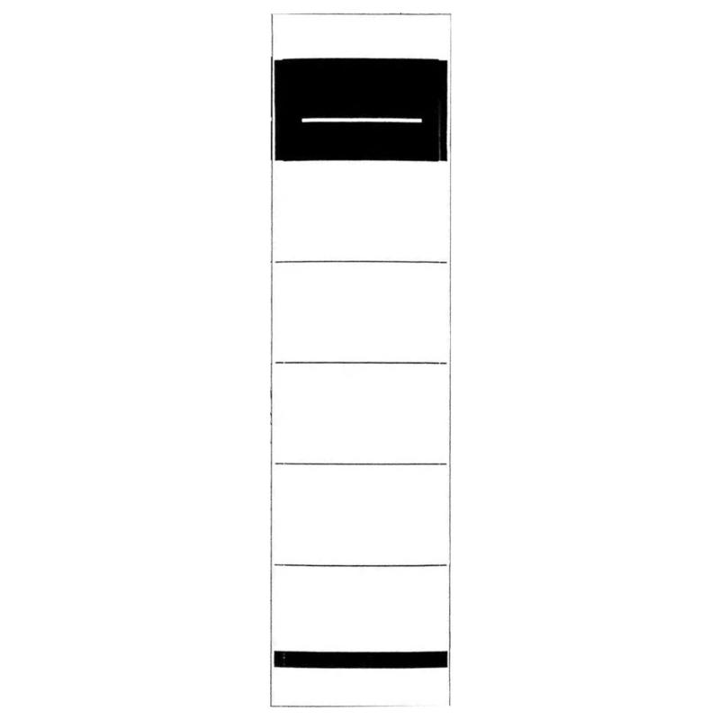 50 Sheets Binder Spine Label Sticker Folder Labels Sticker Folder Spine Labels for Document Organization