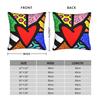 Brittos Art Rabbit Dog Heart Jesus Pillow Case Vintage Pillow Cover Custom Pillowcases For Sofa Home Decor