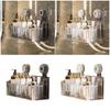 Spacious Wall Mounted Shower Rack Waterproof Plastic Storage Basket for Bathroom Cosmetics Soap