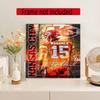 Patrick Mahomes 5D Diy Diamond Paintings Mosaic Wall Round Diamond Art Painting Kits Embroidery Crystal Accessories Frameless