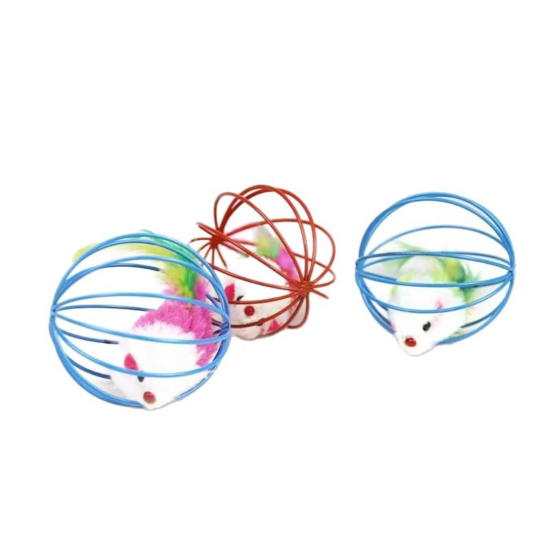 Interactive Cat Teaser Toy: Scratch-Resistant, Bite-Resistant Mouse for Self-Entertainment and Decompression