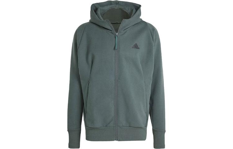 Adidas Z.N.E Authentic Healing Collection Худи Спортивная куртка Куртки и пальто Мужская Изумрудно-зеленый IR5240 M