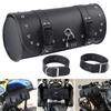 Motorcycle Tool Bag Faux PU Leather Travel Pouch Waterproof Tool Side Pannier Retro Vintage for Harley Bobber Suzuki Honda