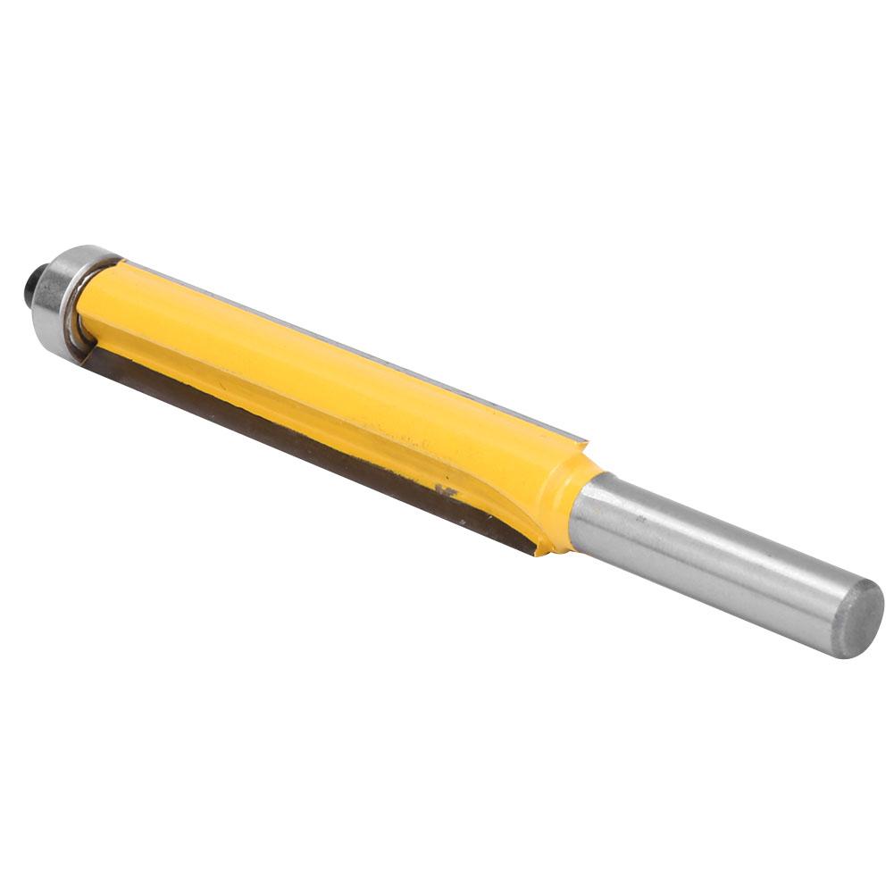 8mm Schaft Oberfräser Holzbearbeitung Fräser Mit Lager Bündigfräser zum Bündigfräsen(8*12.7*50.8mm )