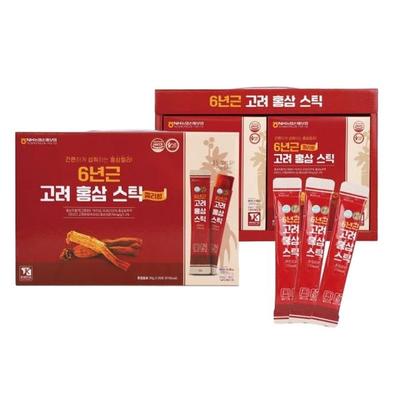 betterhealth DER JOEUN 6-Jahres Koreanischer Roter Ginseng Stick (20g pro Stäbchen) (4 Optionen)