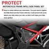 Motorcycle Fairing Protection Cover For Honda CRF1100L CRF 1100 Africa Twin ADV Sports 2020-2023 Side Frame Infill Panel Guard