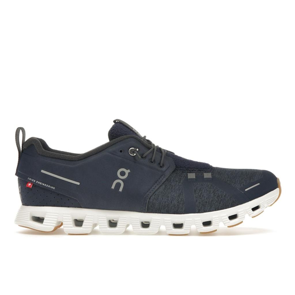 On Running Cloud 5 Terry Midnight White Men Sneakers 3MD30220692