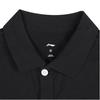 Li Ning Pure Cotton Summer Solid Color Retro Casual Loose Polo Shirt Men tops ASPL723-1