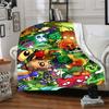 Plants Vs. Zombies Blanket Durable Comfort Great for Bedding Sofa Seaside Four Seasons Multipurpose Digital Print